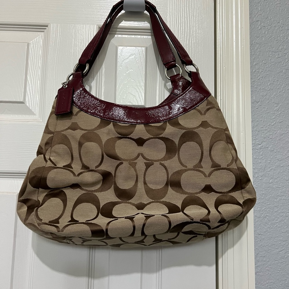 Authentic coach purse and wallet